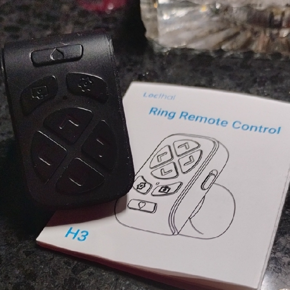 Black Ring Remote Control